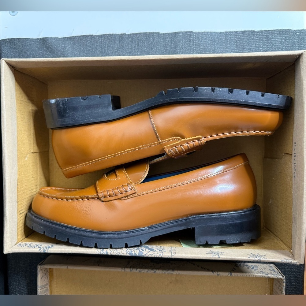 Free People Collection - Liv Loafer in Bronzer brown - 37.5 NWB - Picture 9 of 12